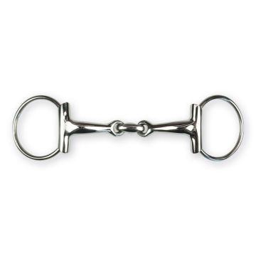 Stainless Steel Loose Ring Snaffle with Lateral Bit Discs