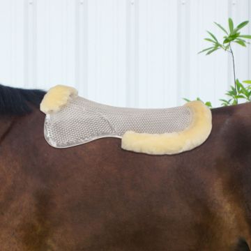 Semisottosella Gel Horses Con Bordo In Pelo