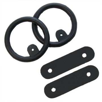 Rubber Rings & Leather Straps for Security Stirrups