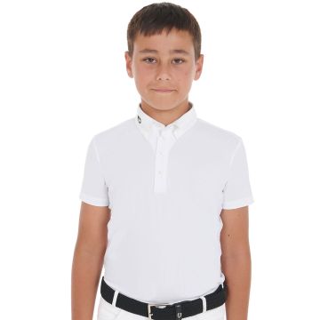 Equestro Arsen Boy's Competition Shirt Short Sleeve