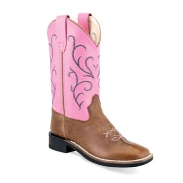 Old West Western Stiefel Youth Pink