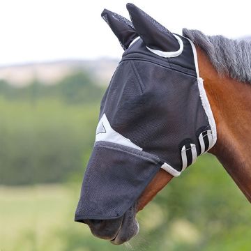 Shires Field Durable Fly Mask With Ears & Nose