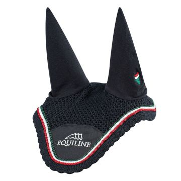 Equiline Tricolor Fly Hood with Logo
