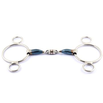 Jump'In Blue Steel 3-Ring Bit Double Jointed