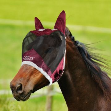 Máscara Antimoscas Horses Fly Shield Pro
