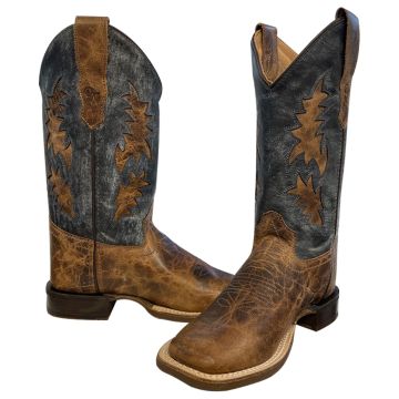 Old West Blue Western Boots for Kids 