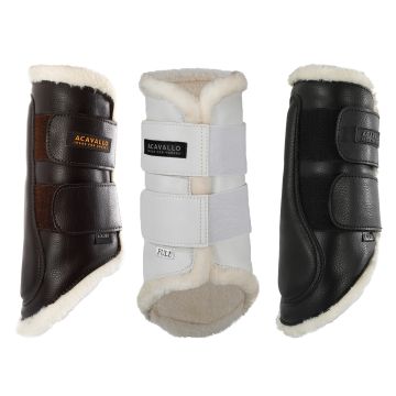 Acavallo Protection Boot In Eco-Leather FRONT