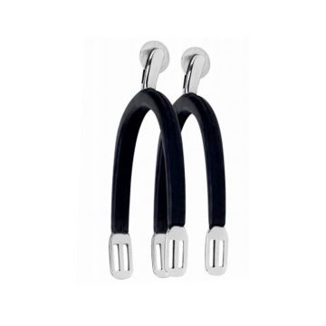 Stainless steel and Rubber Woman Spurs with Rowel