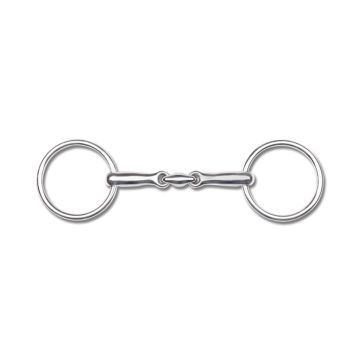Pony Snaffle Bit Double-Jointed Solid